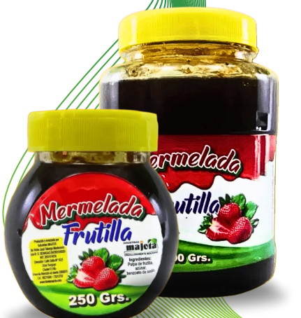 Mermelada Frutilla Presentación De 400 gr 